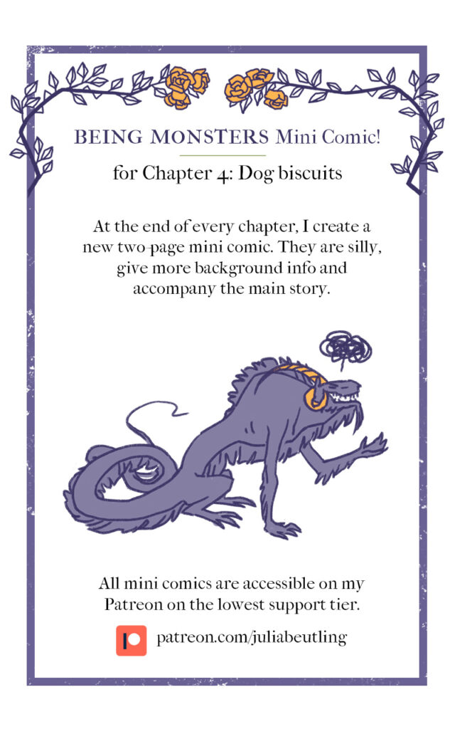 Being Monsters Book 1 Chapter 4 INFO Mini Comic EN